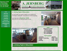Tablet Screenshot of ajernberg-tegels.nl
